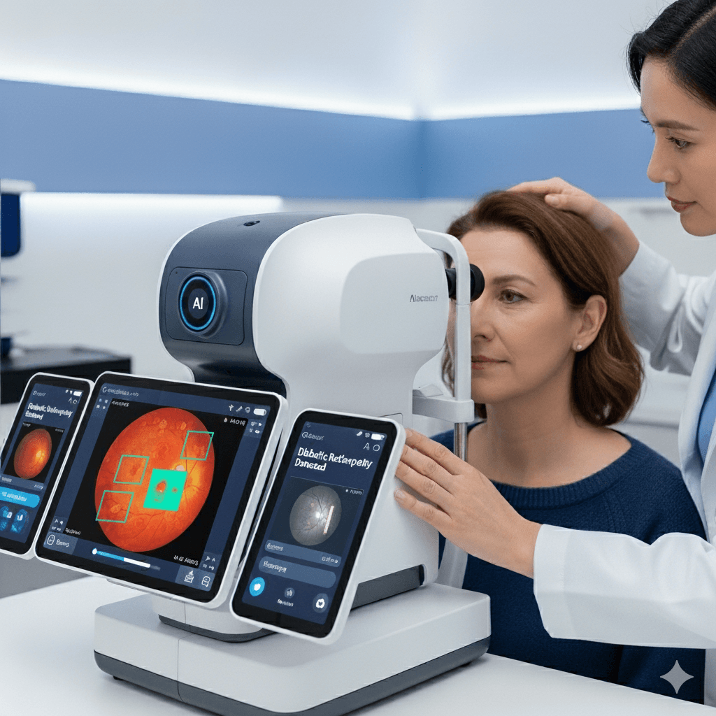 Cover Image for AI-Powered Diabetic Retinopathy Screening: A Game Changer